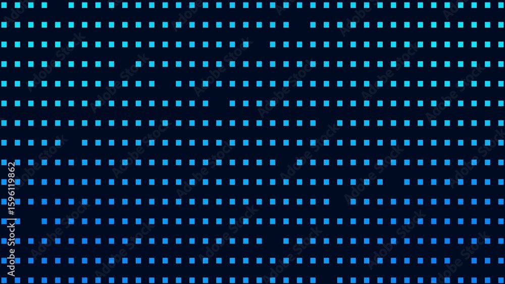 blue dots blink abstract background