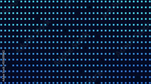 blue dots blink abstract background