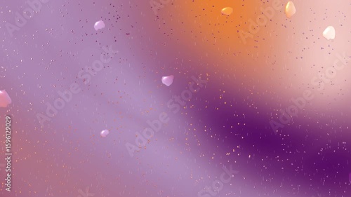 Abstrakte Farbverläufe mit Lichteffekten und Partikeln