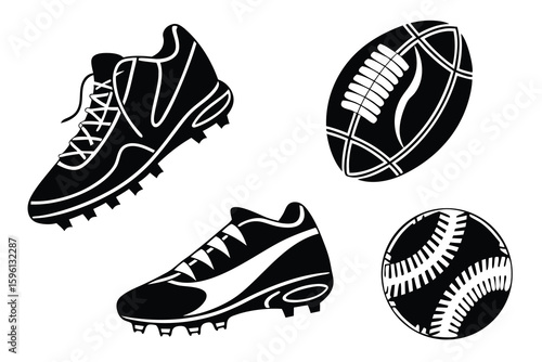 set of shoes