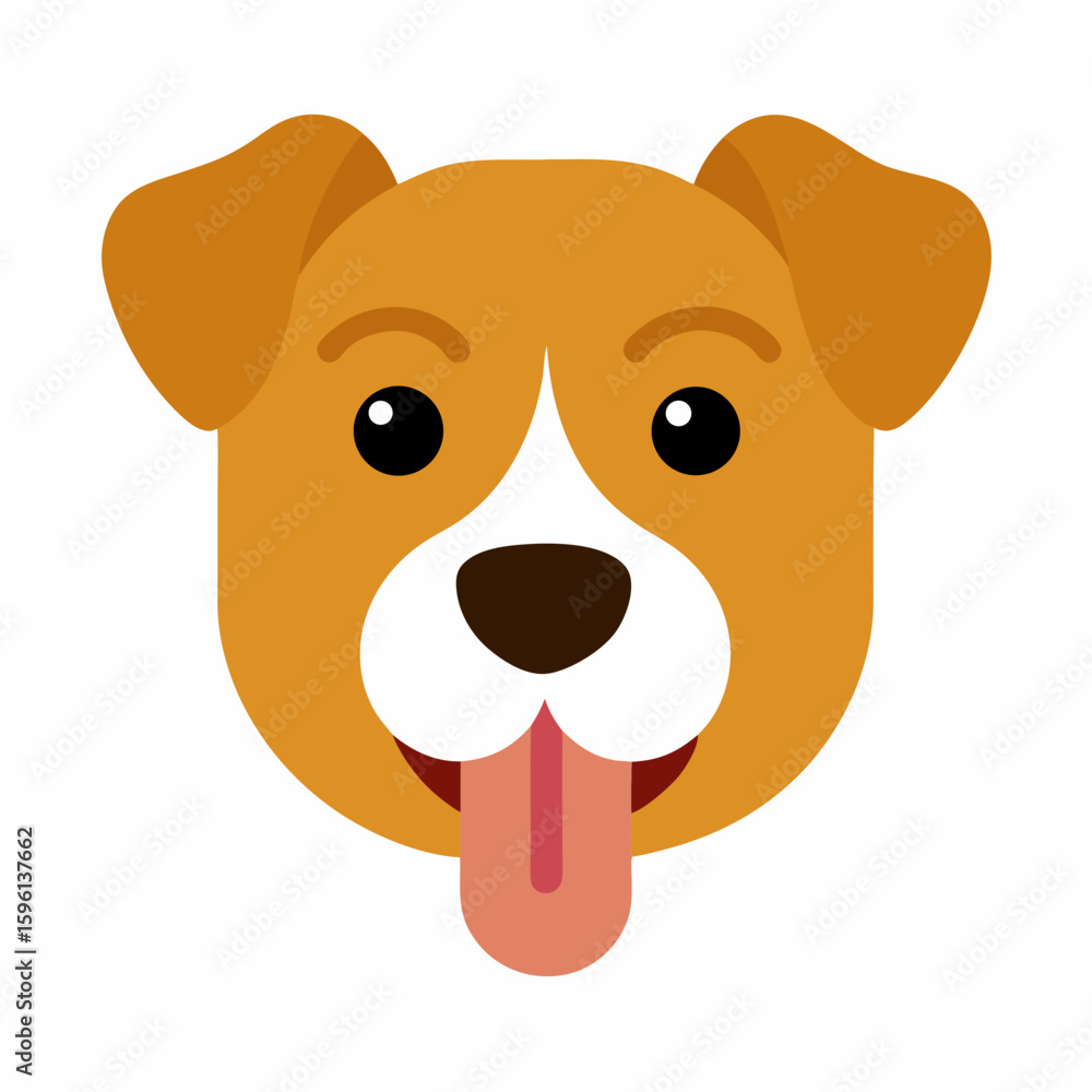 Obraz premium dog emoji