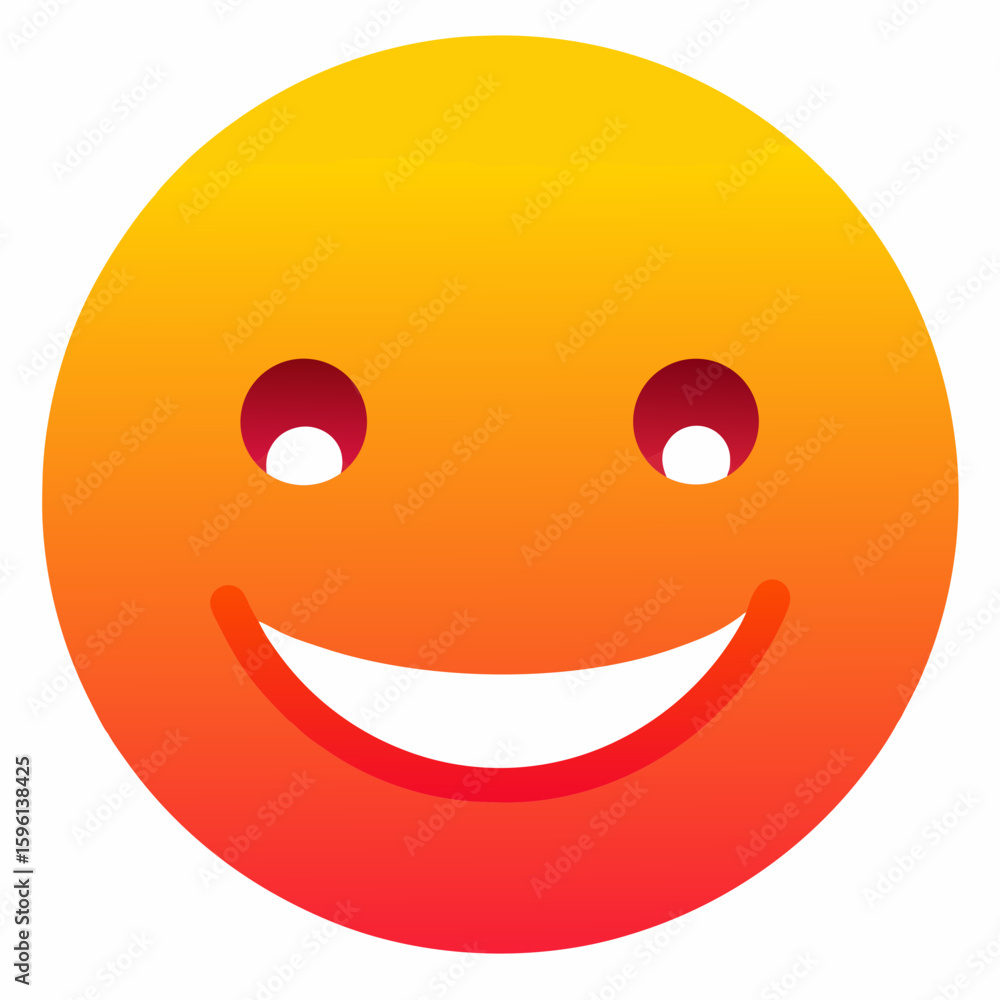 Fototapeta premium happy smiley face