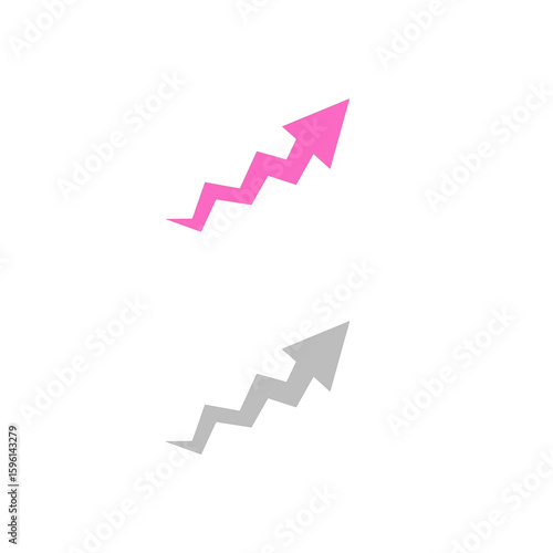 Free Download ARROWS FOR GRAPH OR PROJECT SIGN SYMBOL LOGO VECTOR - GFXLoad