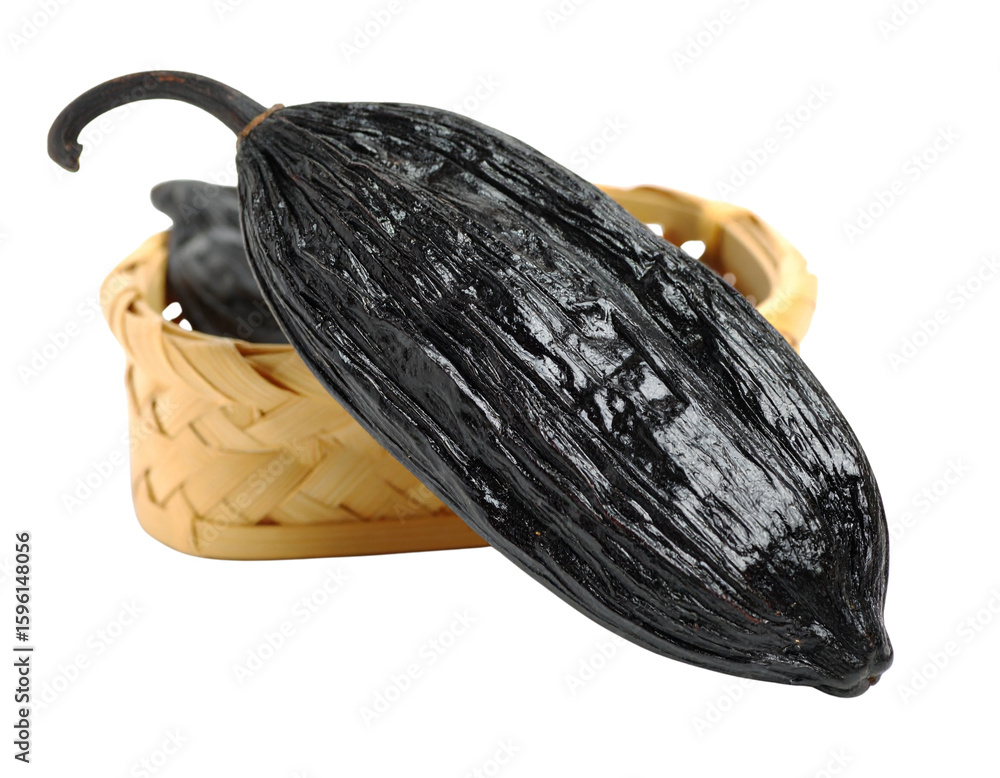 custom made wallpaper toronto digitalTonka Bean Close-up on White Background- Exquisite and Detailed Fruit Image for Creat