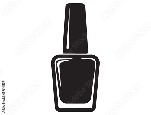 NAIL POLISH BOTTLE SILHOUETTE