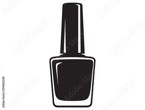 NAIL POLISH BOTTLE SILHOUETTE