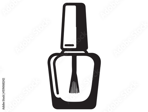 NAIL POLISH BOTTLE SILHOUETTE
