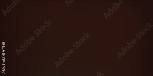 Dark brown Studio background. Brown Background Empty Room Studio with table. Space for selling products on the website. Vector illustration.