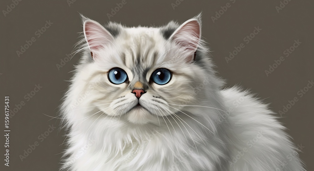 potrait of a cat potrait of a cat