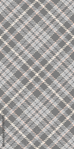 Elegant gray and blush pink plaid pattern.  Perfect for textile design, fashion, or website backgrounds. This subtle yet stylish design evokes a feeling of sophistication and warmth.