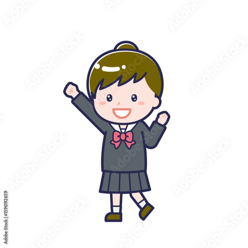 学生／ななめ／女性 06