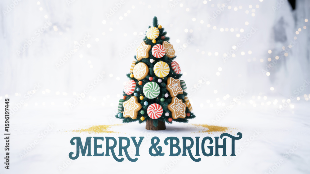 Naklejka premium christmas tree