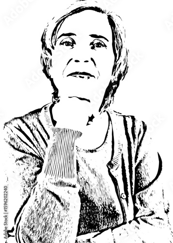 Beautiful mature woman