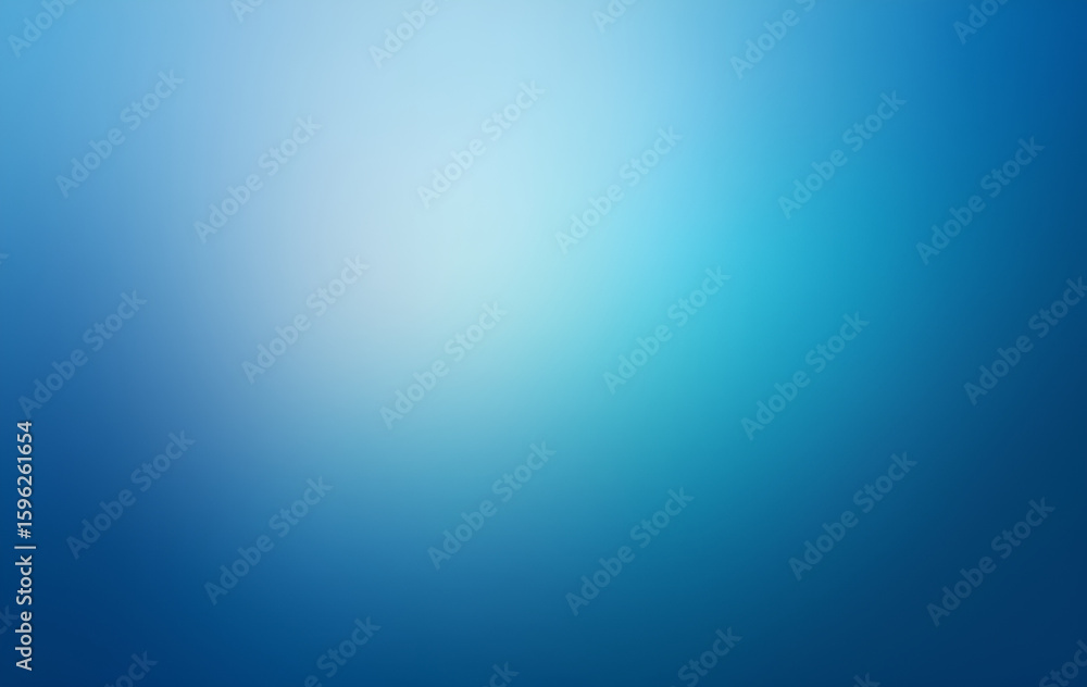 Fototapeta premium Blue gradient soft blurred background