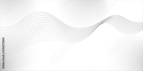 Abstract Geometric modern white and gray color . Modern and Creative Trend design in vector illustration