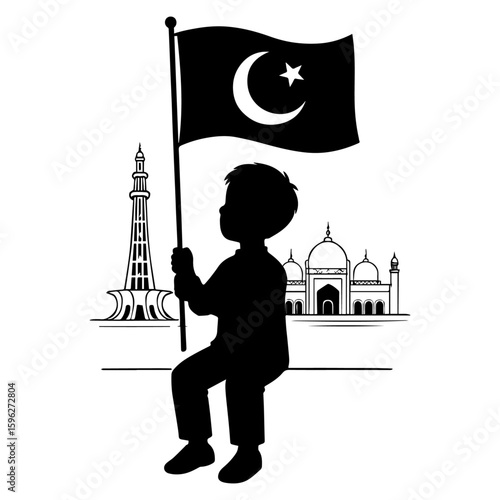 14 august flage vector