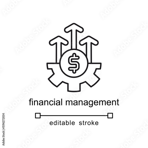 Ideal for finance blog headers. Illustration of growth in financial management skills. Suitable for presentations, websites, and social media posts.