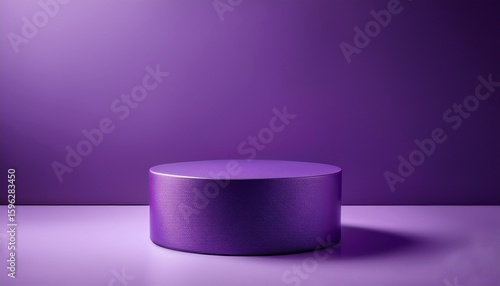 abstract minimal scene cylinder podium in purple background for product presentation displays