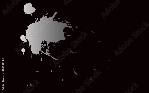 Spray vector paint, watercolor splash background, colorful paint drops texture