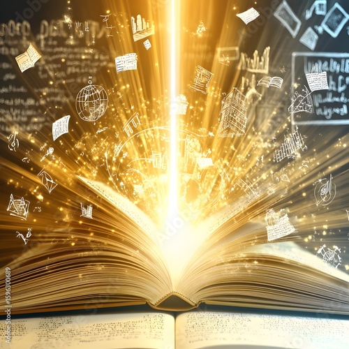 Illuminated Book Reveals Knowledge, Ideas, and Concepts with Rad