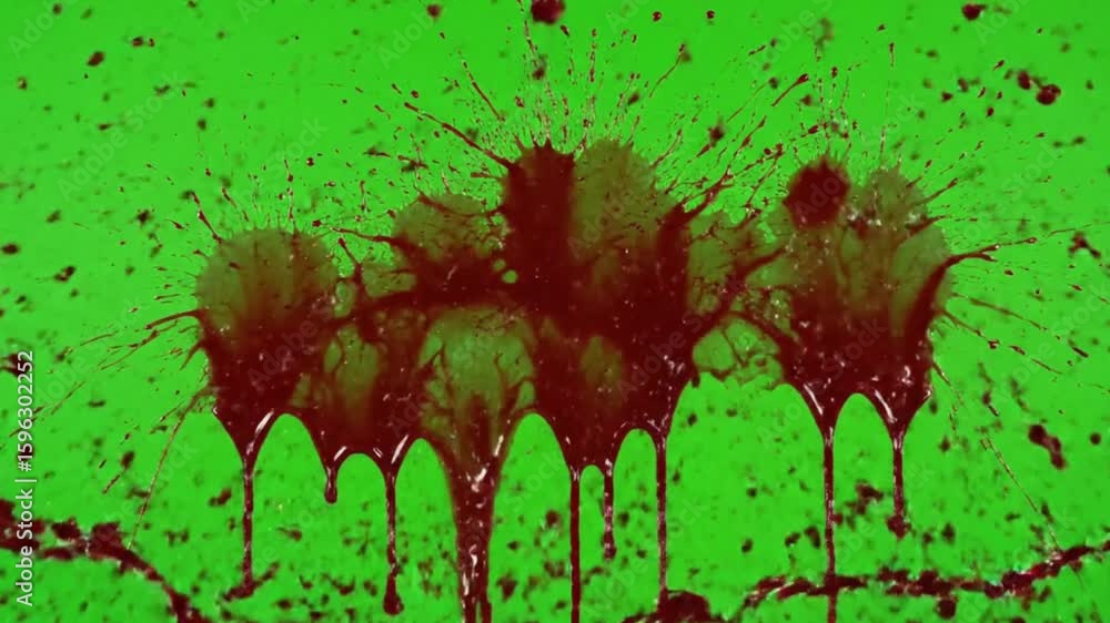 Splatter Simulation Force Volume Crimson Splatter Dynamic Action Element – Realistic Simulation of Dark ...