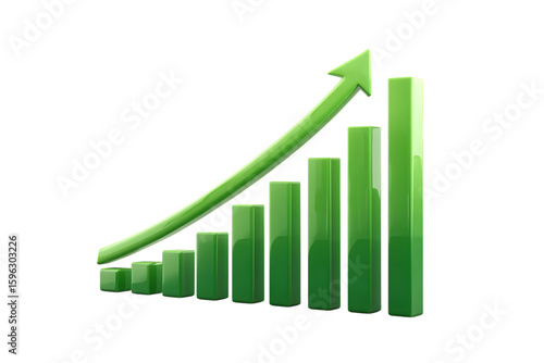 Green Business Growth Chart with Arrow Upward Representing Increasing Revenue and Positive Financial Performance on a Black Background Free Download Green Business Growth Chart with Arrow Upward Representing Increasing Revenue and Positive Financial Performance on a Black Background - GFXLoad