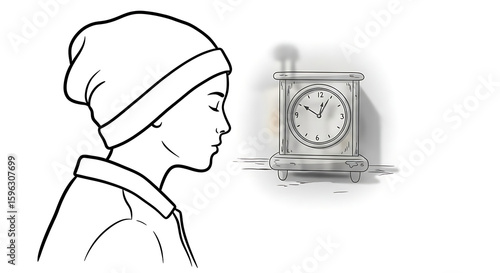 Contemplation Before Time: A Moment of Reflection