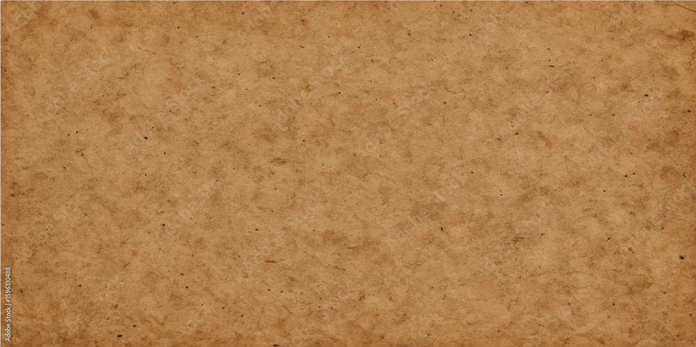 Obraz premium A seamless, rough old brown paper texture with an antique, blank vintage parchment surface