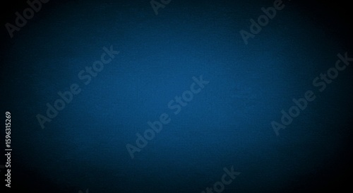 Dark Blue Gradient Texture Background for Design and Presentation