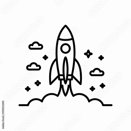 Rocket Launch Icon