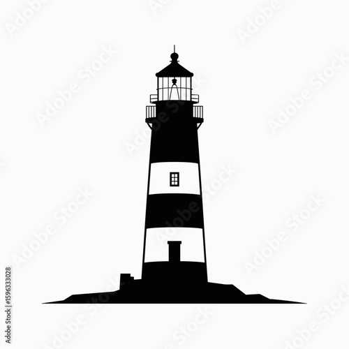 lighthouse silhouette