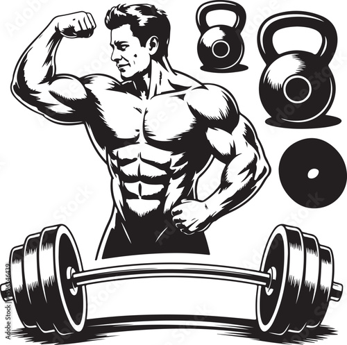Modern Gym Dumbbell Silhouette

Fitness Workout Dumbbell Vector

Heavyweight Dumbbell Icon for Gym

Minimalist Gym Dumbbell Illustration

Strength Training Dumbbell Design