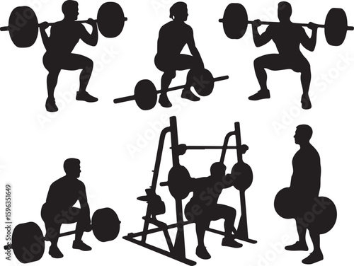 Modern Gym Dumbbell Silhouette

Fitness Workout Dumbbell Vector

Heavyweight Dumbbell Icon for Gym

Minimalist Gym Dumbbell Illustration

Strength Training Dumbbell Design