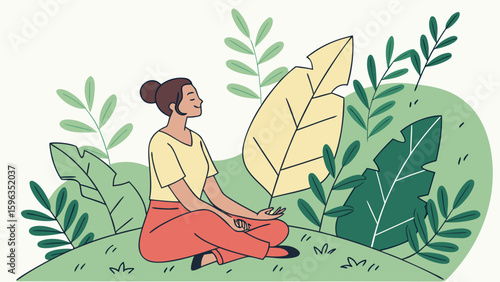 girl in the garden