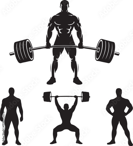 Modern Gym Dumbbell Silhouette

Fitness Workout Dumbbell Vector

Heavyweight Dumbbell Icon for Gym

Minimalist Gym Dumbbell Illustration

Strength Training Dumbbell Design