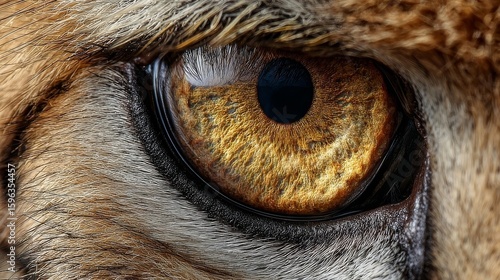 close up of an eye