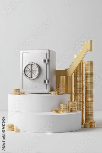 euro coins and money