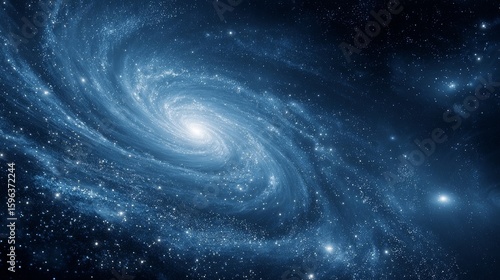 spiral galaxy background
