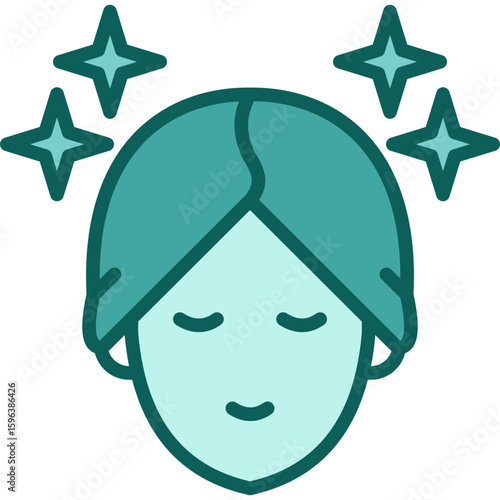 Skincare solid icon