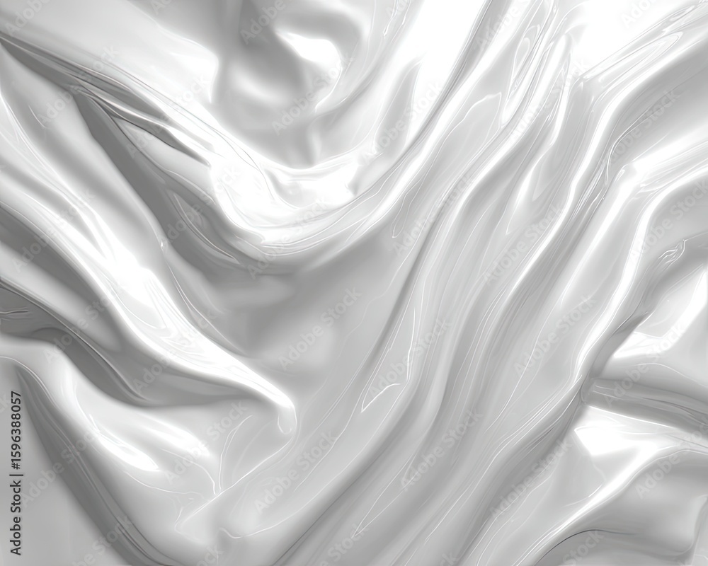 Obraz premium White Fabric Drape Background