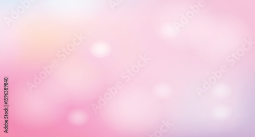 soft pastel blurred bokeh light effect background soft pink purple orange color.