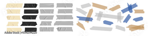 transparent adhesive tapes scotch tape collection black white colored strips with glue old black gru.