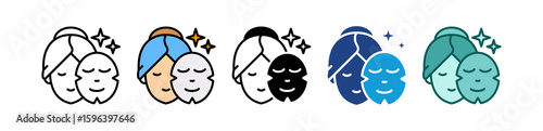 Face Mask multiple icon