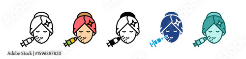 Facial Care multiple icon