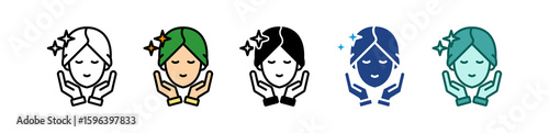 Facial Treatment multiple icon