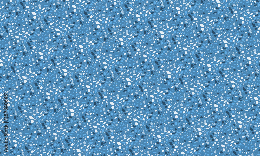 Obraz premium Seamless Terrazzo Stone Fragment Pattern Design
