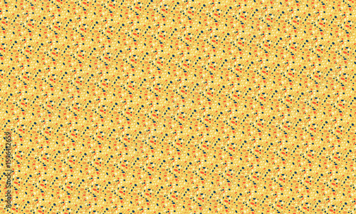 Seamless Terrazzo Stone Fragment Pattern Design