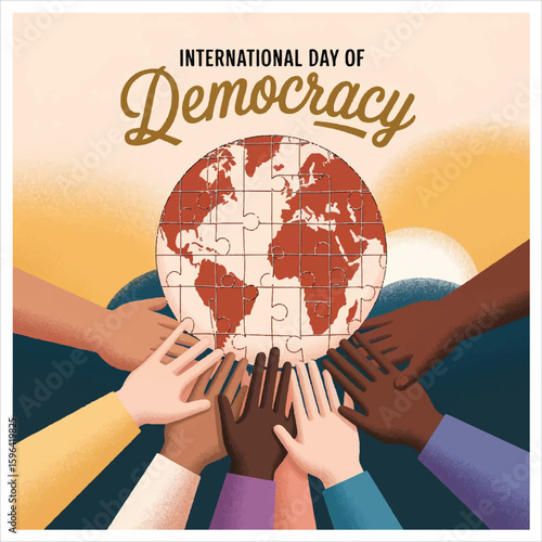 Promotes democratic values human rights freedom and participation in decision making processes