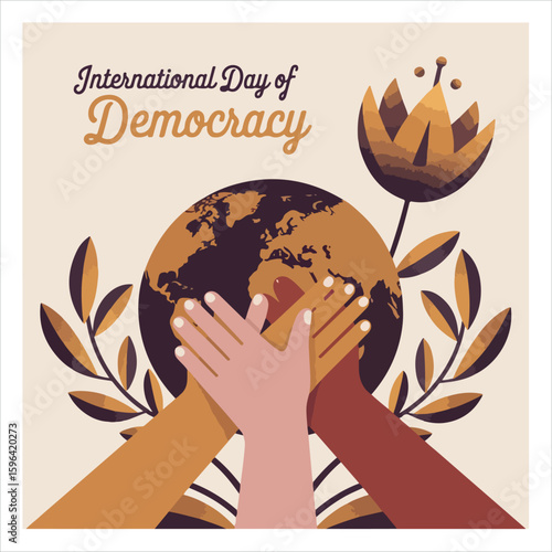 Promotes democratic values human rights freedom and participation in decision making processes