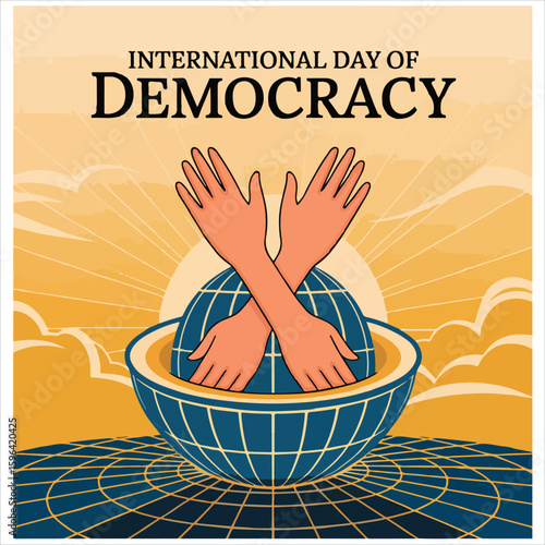 Promotes democratic values human rights freedom and participation in decision making processes